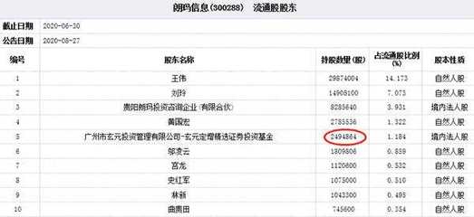 朗玛信息下跌10% 玄元投资位居第五大流通股东，受托管理股权投资基金